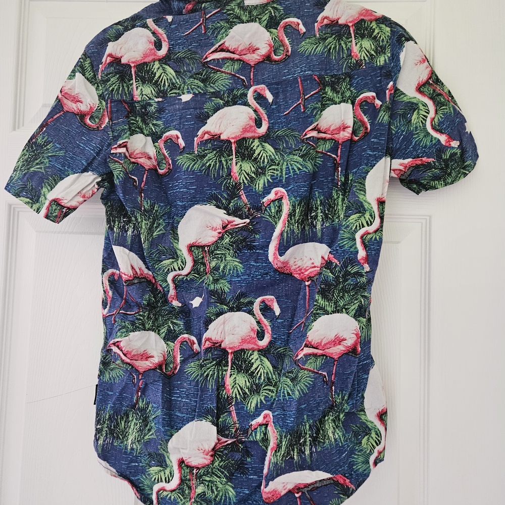 BKLYN Athletics Tropical Print Shirt - Picture 2 of 4